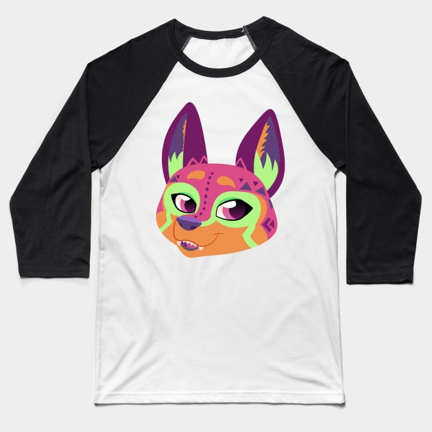 Coyote - Spirit Rangers Baseball T-Shirt by spookpuke